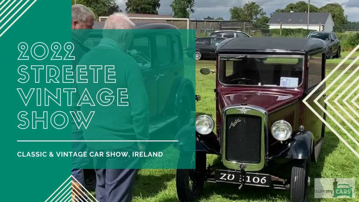 2022 Streete Classic & Vintage Cars - InsureMyCars Insurance Ireland