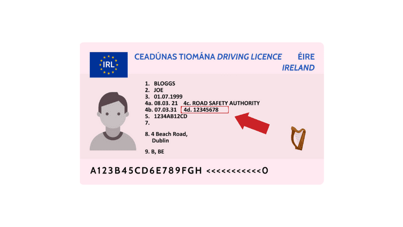 irish driver licence